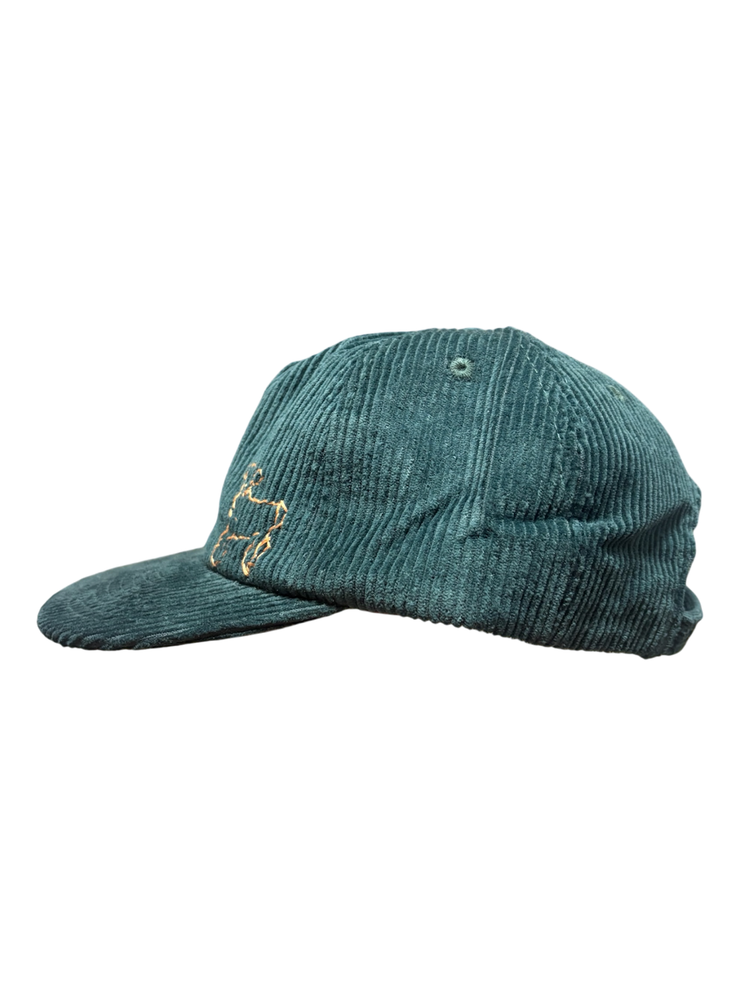 Hand-Stitched Lamb Design on Suede Strapback by JBM • Unisex (Copy)