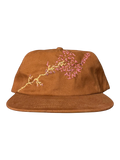 Hand-Stitched Vine Design on Cotton Snapback by JBM • Unisex