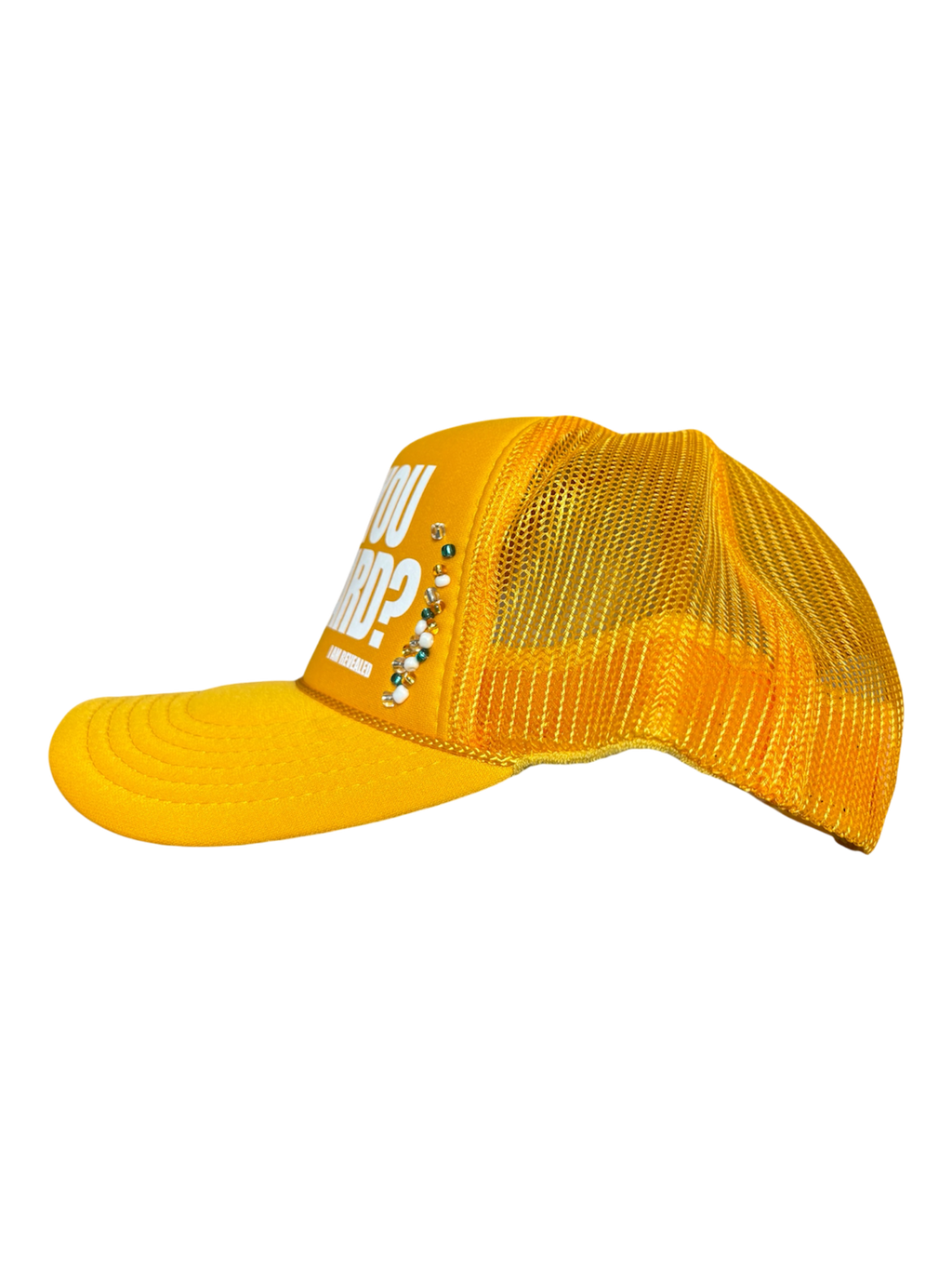 Yellow Trucker by The Kings Misfit Kid • Unisex